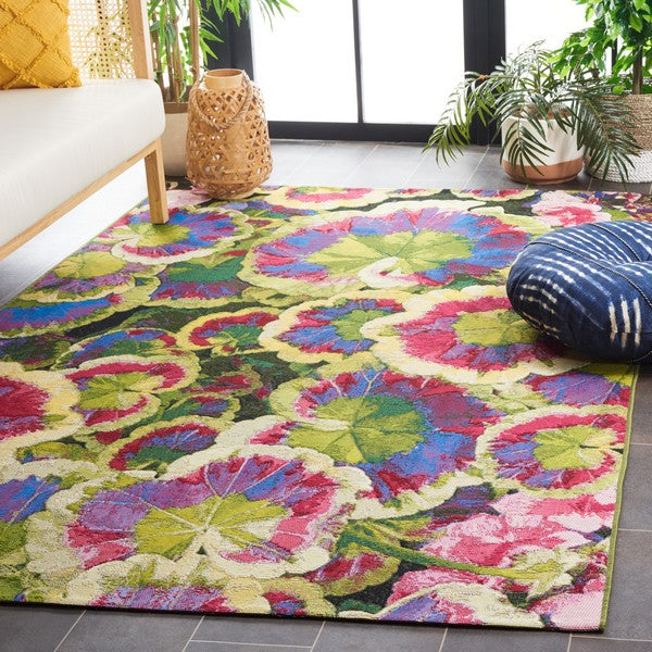 safavieh clearance barbados bar556z black green rug
