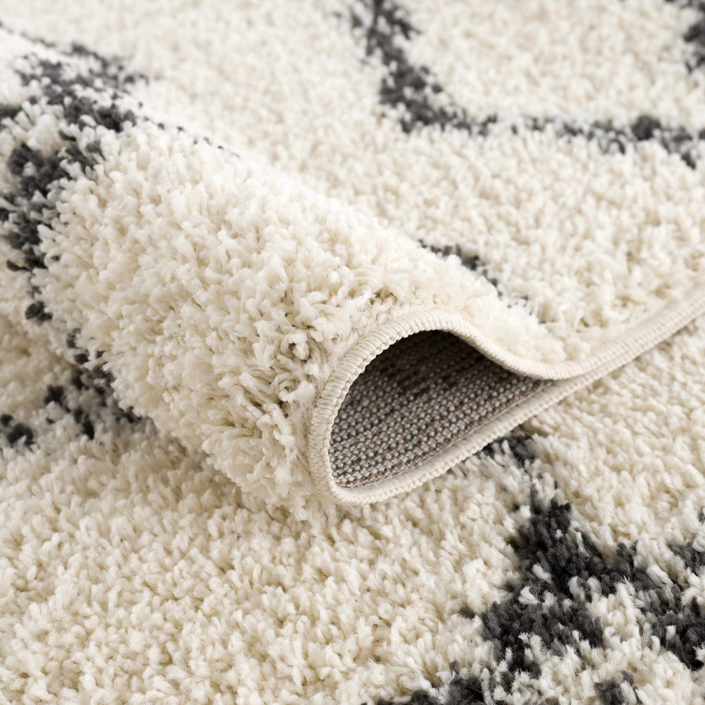 Hauteloom Wallagrass WAL Charcoal Machine Made Polypropylene Rug