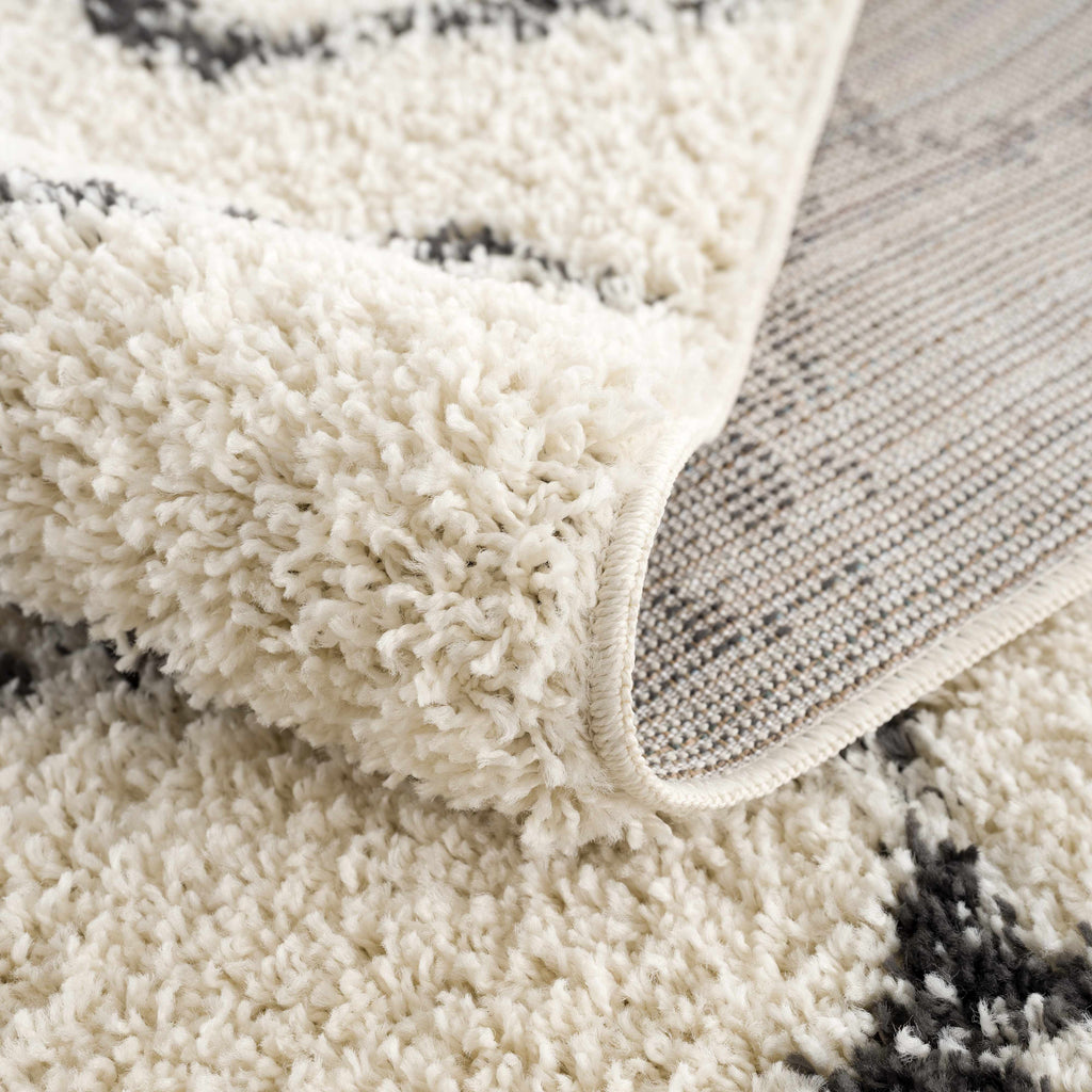 Hauteloom Wallagrass WAL Charcoal Machine Made Polypropylene Rug