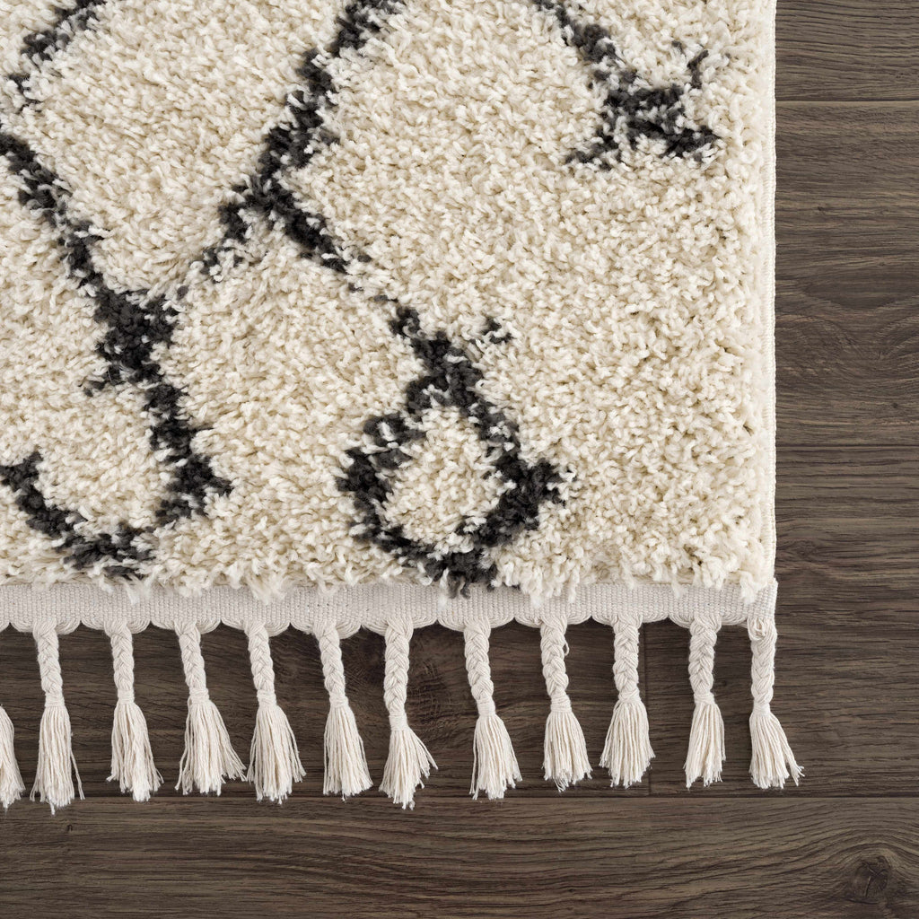 Hauteloom Pahala PAH Charcoal Machine Made Polypropylene Rug