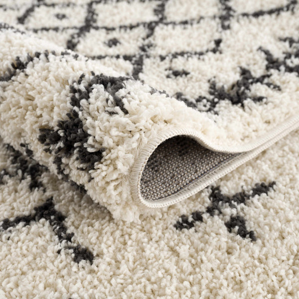 Hauteloom Godalming GOD Charcoal Machine Made Polypropylene Rug