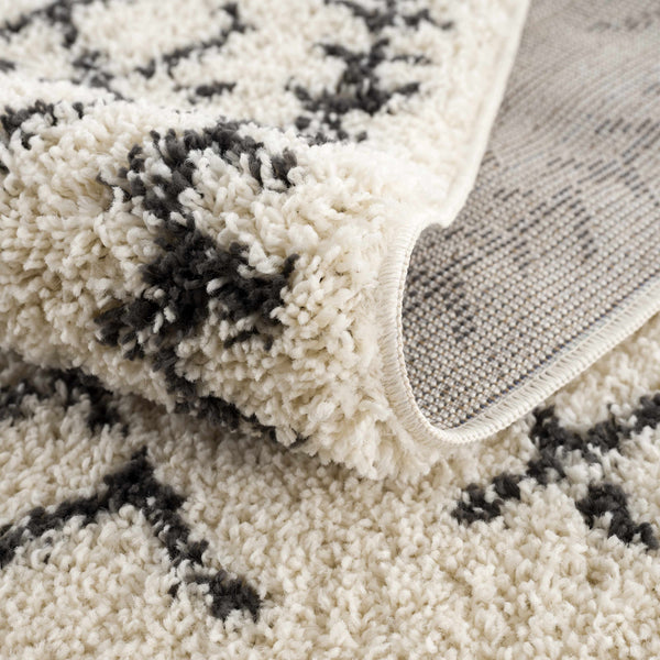 Hauteloom Godalming GOD Charcoal Machine Made Polypropylene Rug