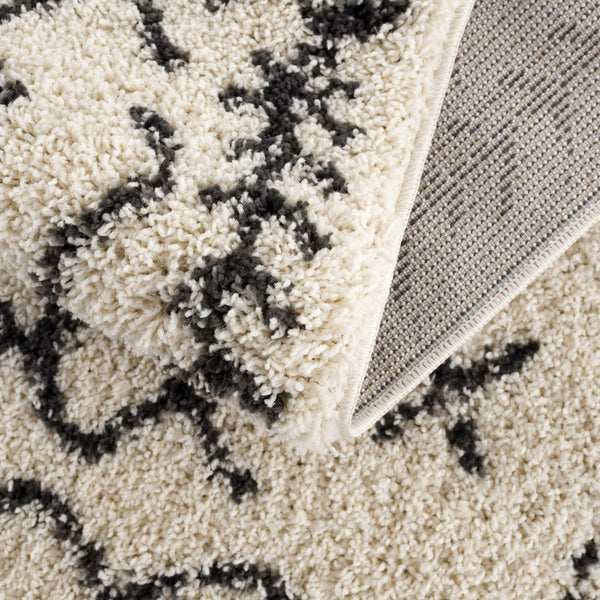 Hauteloom Godalming GOD Charcoal Machine Made Polypropylene Rug