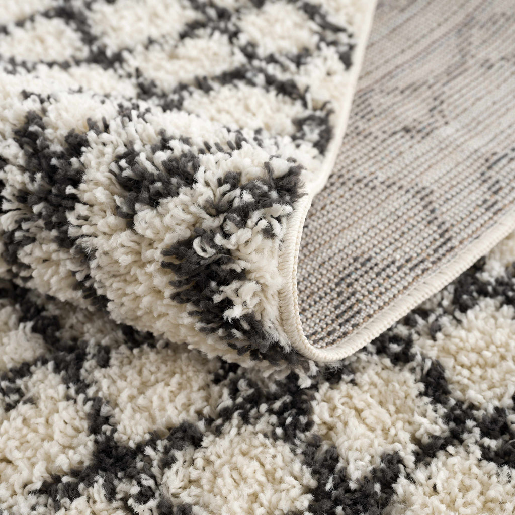 Hauteloom Munich MUNIC Charcoal Machine Made Polypropylene Rug