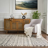 Hauteloom Munich MUNIC Charcoal Machine Made Polypropylene Rug