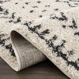Hauteloom Hauppauge HAUP Charcoal Machine Made Polypropylene Rug