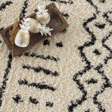 Hauteloom Hauppauge HAUP Charcoal Machine Made Polypropylene Rug