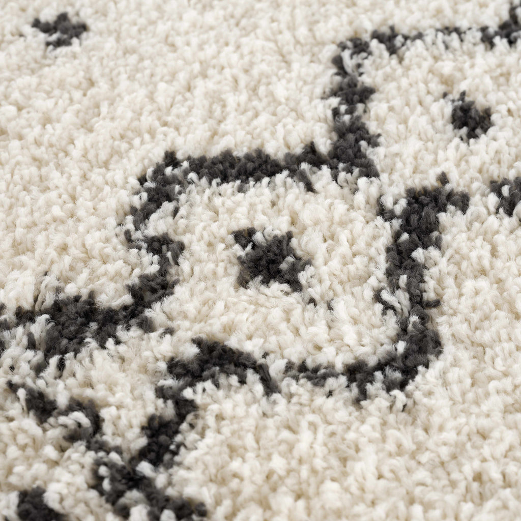 Hauteloom Hauppauge HAUP Charcoal Machine Made Polypropylene Rug