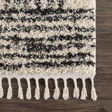 Hauteloom Fishhook FISHH Light Brown Machine Made Polypropylene Rug