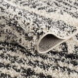 Hauteloom Fishhook FISHH Light Brown Machine Made Polypropylene Rug
