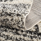 Hauteloom Fishhook FISHH Light Brown Machine Made Polypropylene Rug