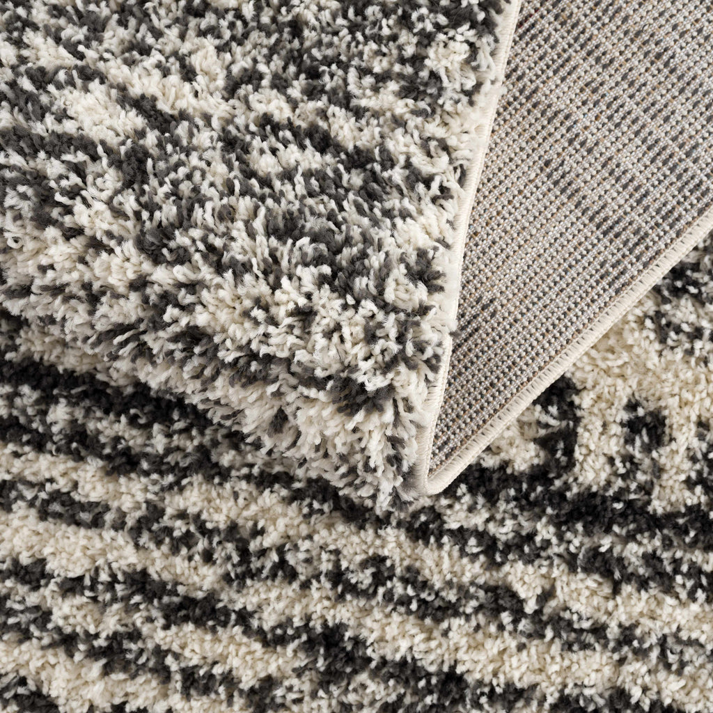 Hauteloom Fishhook FISHH Light Brown Machine Made Polypropylene Rug