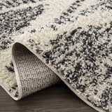 Hauteloom Fishhook FISHH Light Brown Machine Made Polypropylene Rug