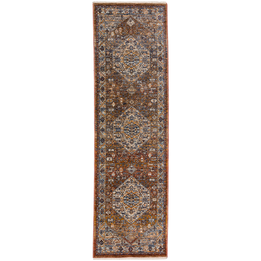 dalyn bergama be1 paprika rug