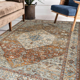 dalyn bergama be1 paprika rug