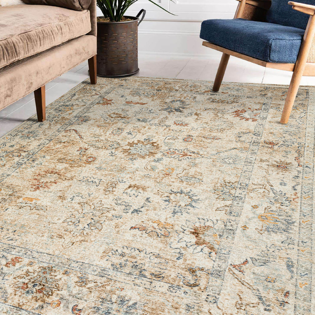 dalyn bergama be4 ivory rug