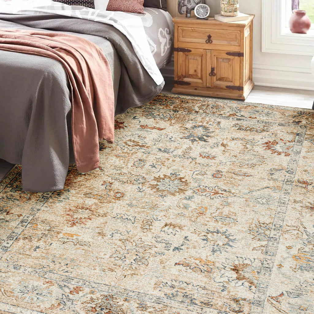 dalyn bergama be4 ivory rug