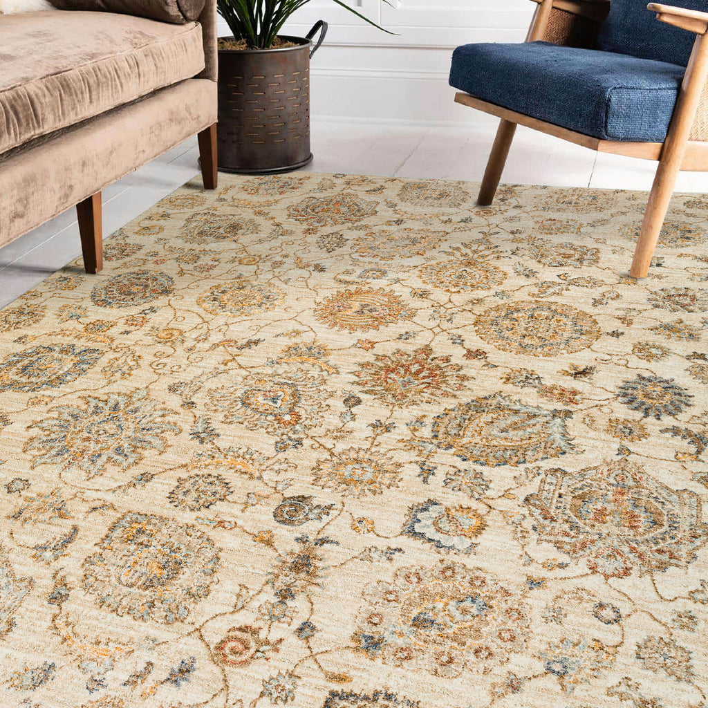 dalyn bergama be5 ivory rug