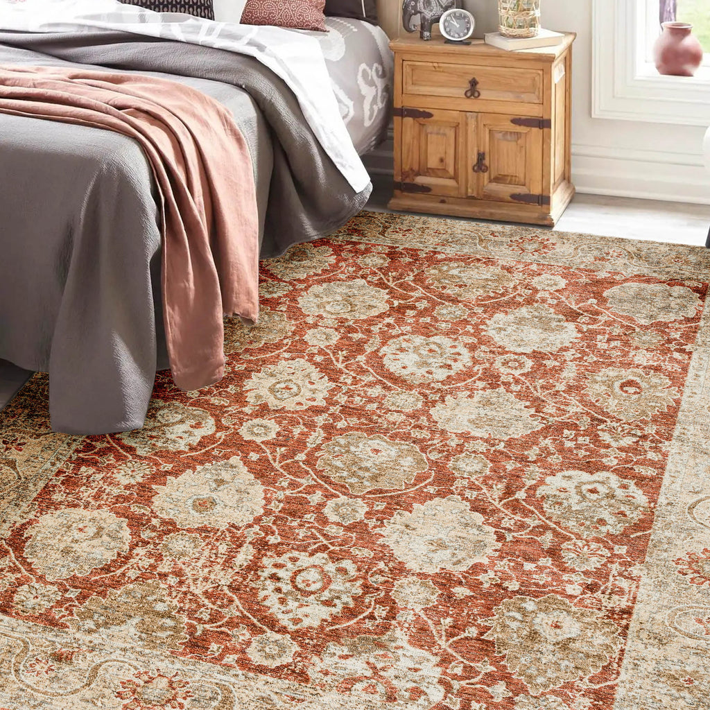 dalyn bergama be6 paprika rug