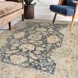 dalyn bergama be8 navy rug