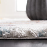 safavieh clearance berber shag ber585a blue rust rug