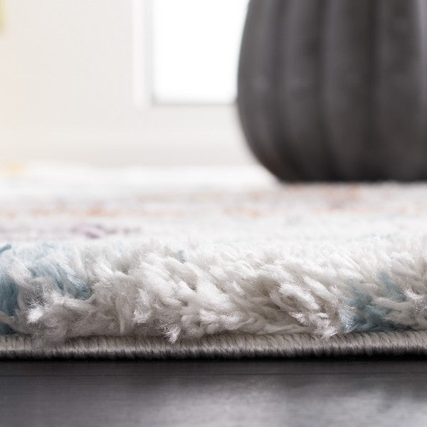 safavieh clearance berber shag ber585a blue rust rug
