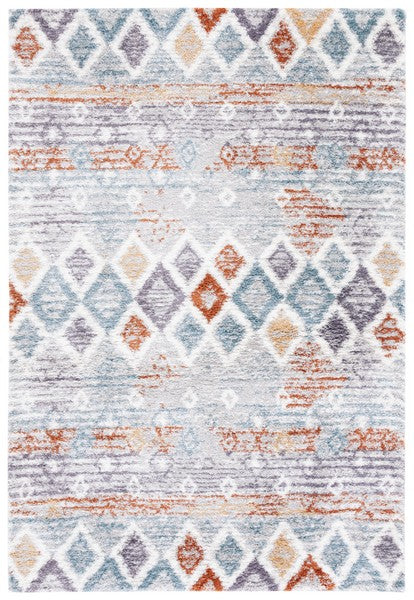 safavieh clearance berber shag ber585a blue rust rug