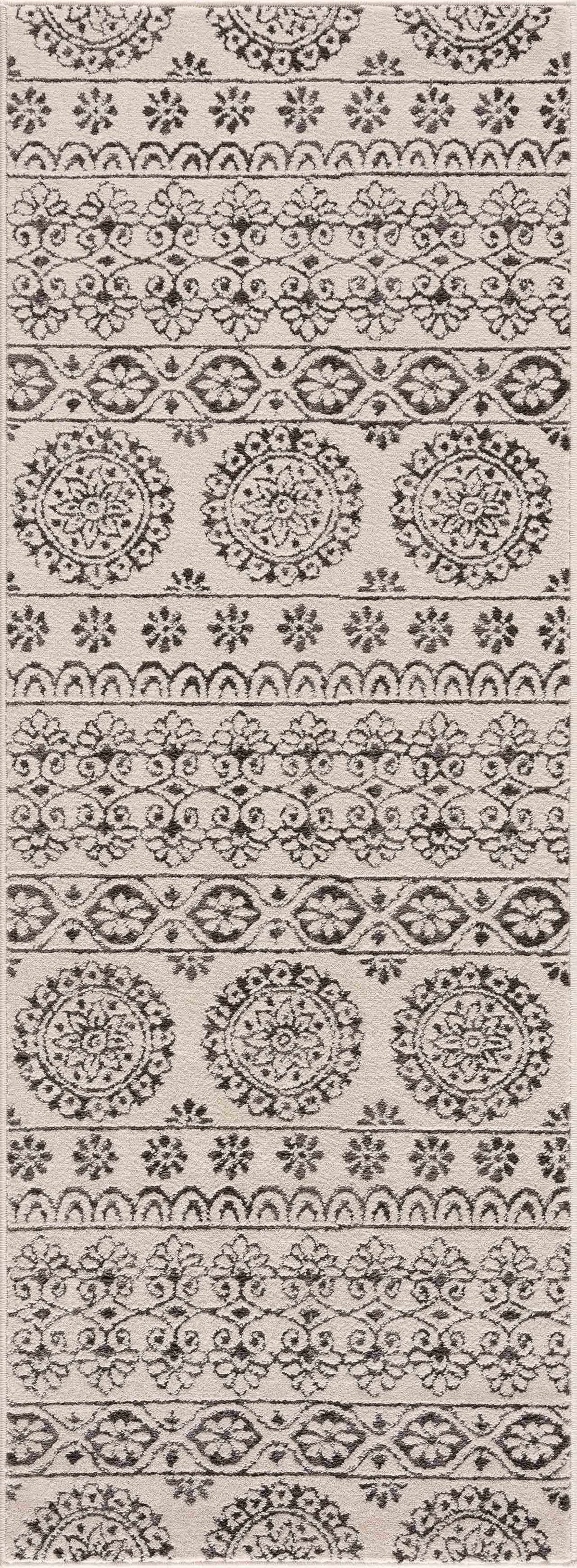 Hauteloom Warroad WARRO Charcoal Machine Made Polypropylene Rug