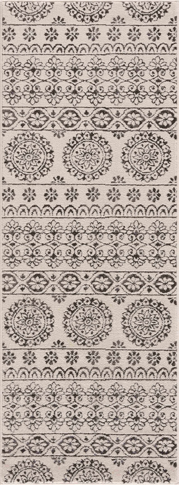 Hauteloom Warroad WARRO Charcoal Machine Made Polypropylene Rug
