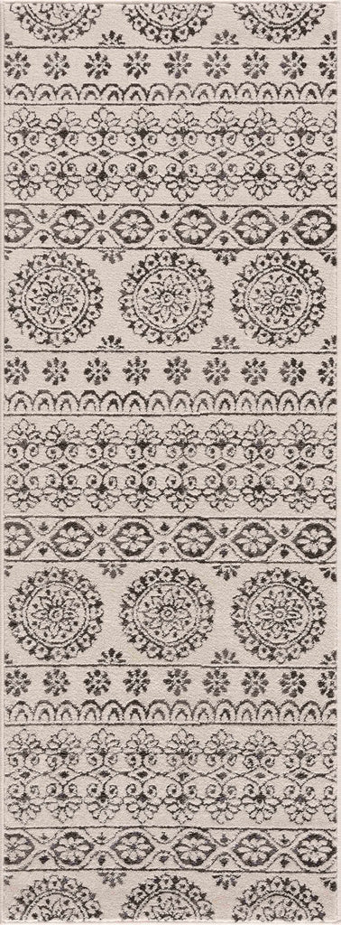 Hauteloom Warroad WARRO Charcoal Machine Made Polypropylene Rug