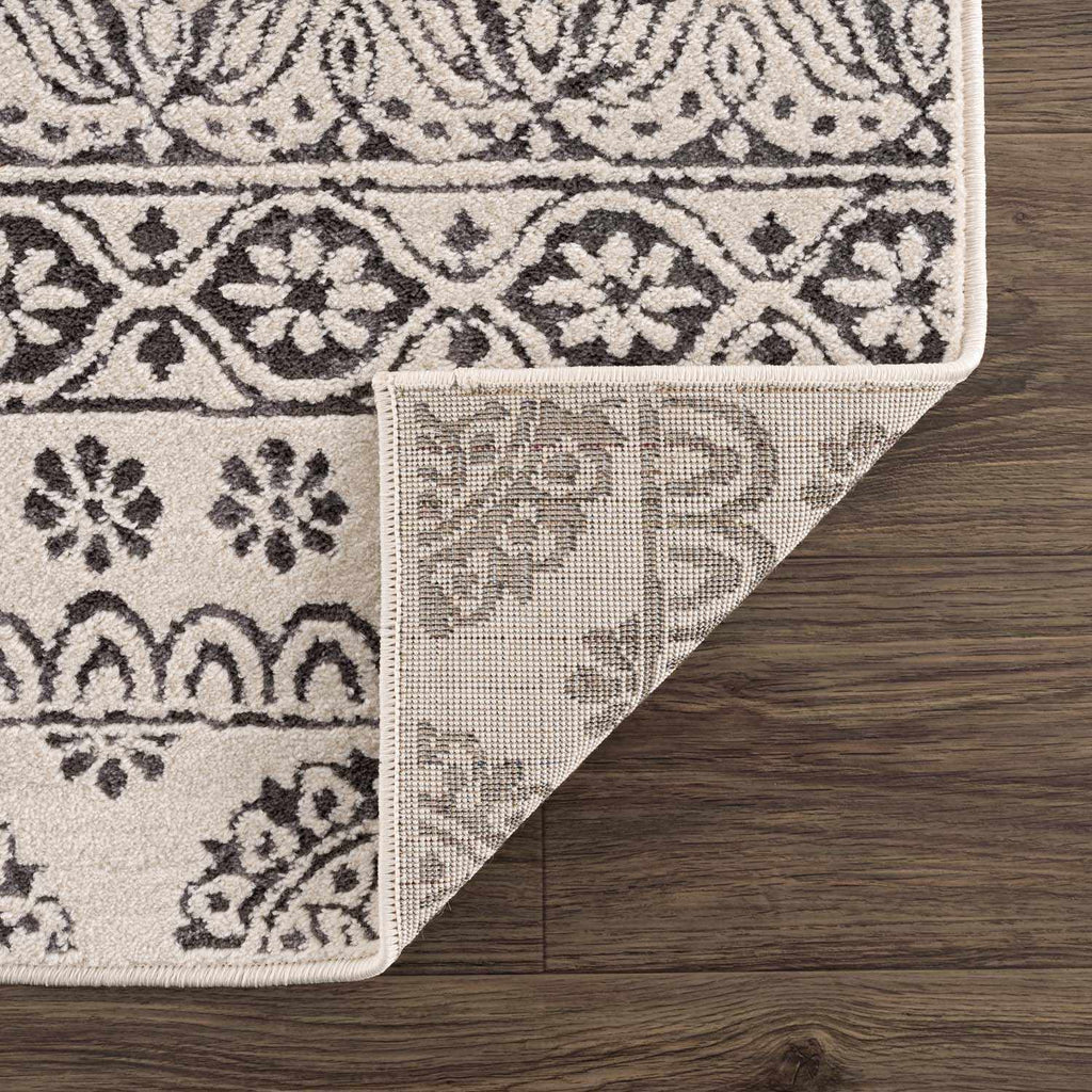 Hauteloom Warroad WARRO Charcoal Machine Made Polypropylene Rug