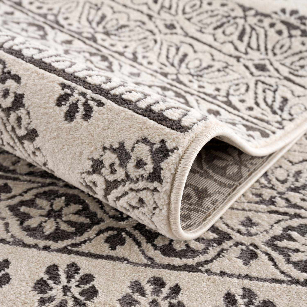 Hauteloom Warroad WARRO Charcoal Machine Made Polypropylene Rug