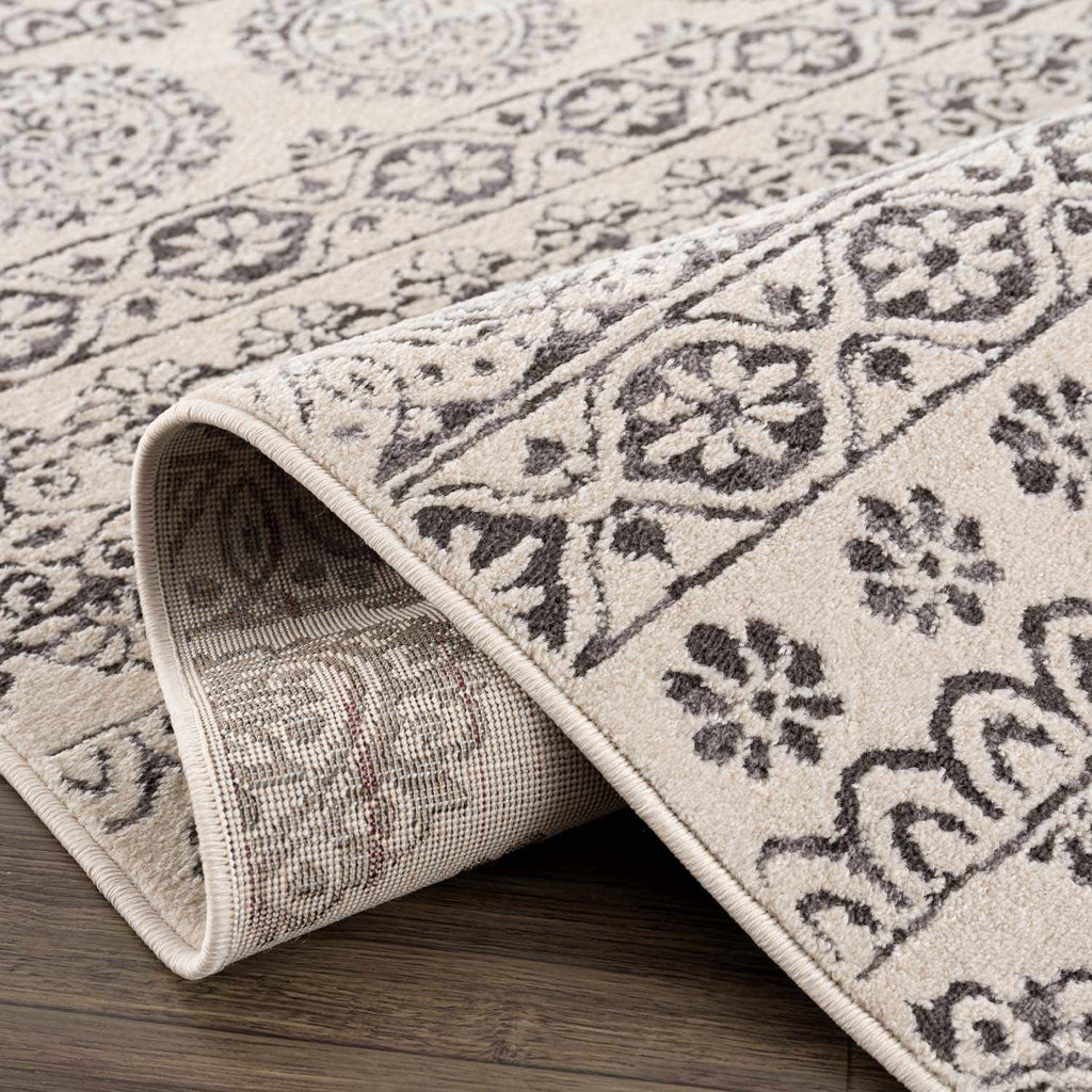 Hauteloom Warroad WARRO Charcoal Machine Made Polypropylene Rug