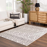 Hauteloom Warroad WARRO Charcoal Machine Made Polypropylene Rug