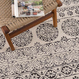 Hauteloom Warroad WARRO Charcoal Machine Made Polypropylene Rug