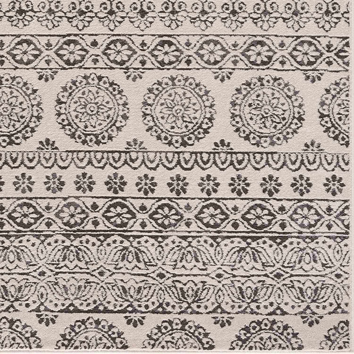 Hauteloom Warroad WARRO Charcoal Machine Made Polypropylene Rug