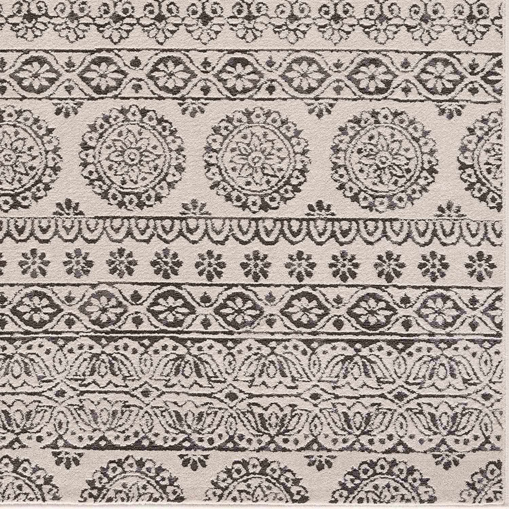 Hauteloom Warroad WARRO Charcoal Machine Made Polypropylene Rug