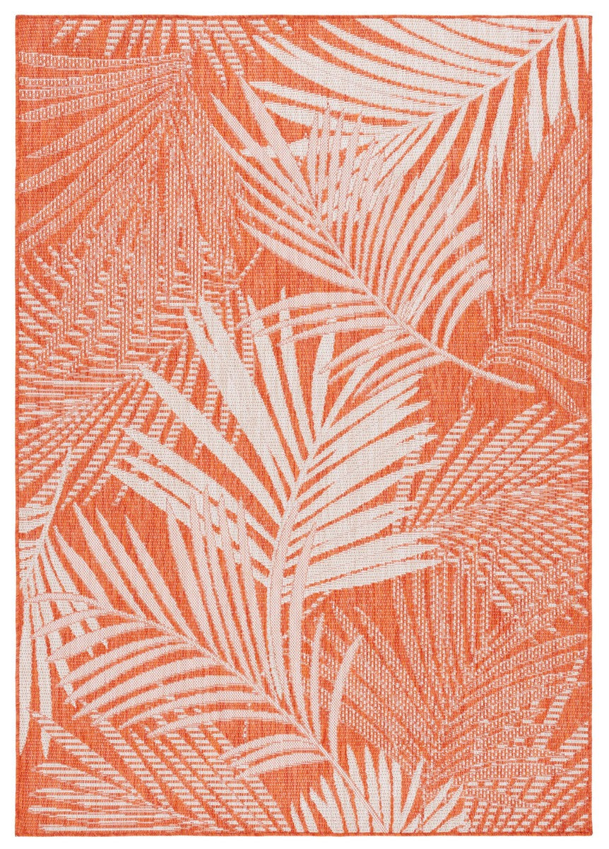 safavieh clearance beach house bhs264p orange rug