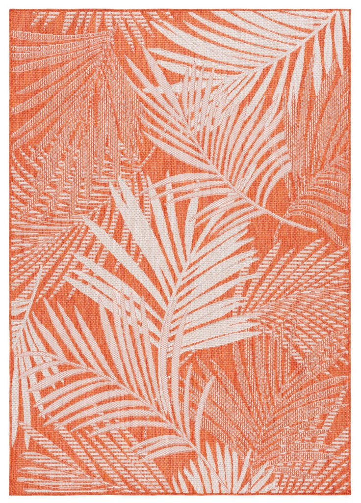 safavieh clearance beach house bhs264p orange rug
