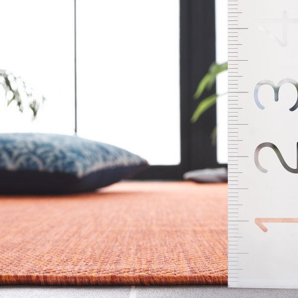 safavieh clearance beach house bhs274p orange rug