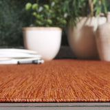 safavieh clearance beach house bhs274p orange rug