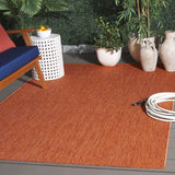 safavieh clearance beach house bhs274p orange rug