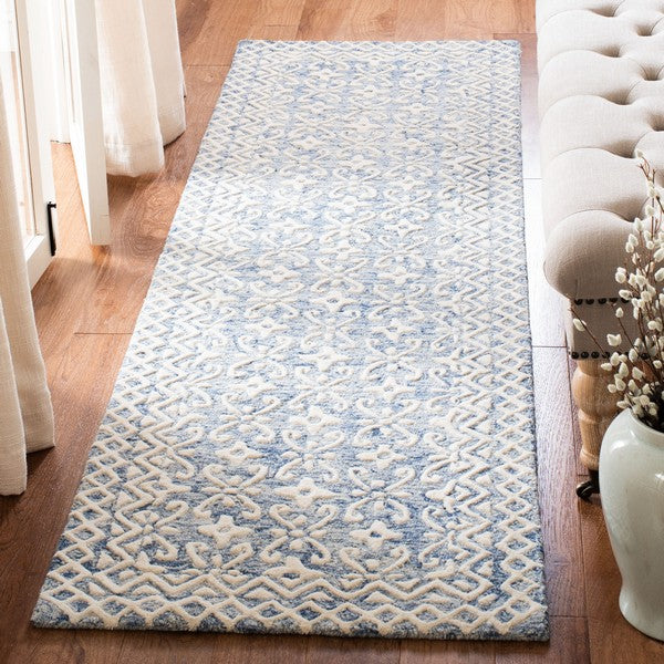 safavieh clearance blossom blm114m blue rug
