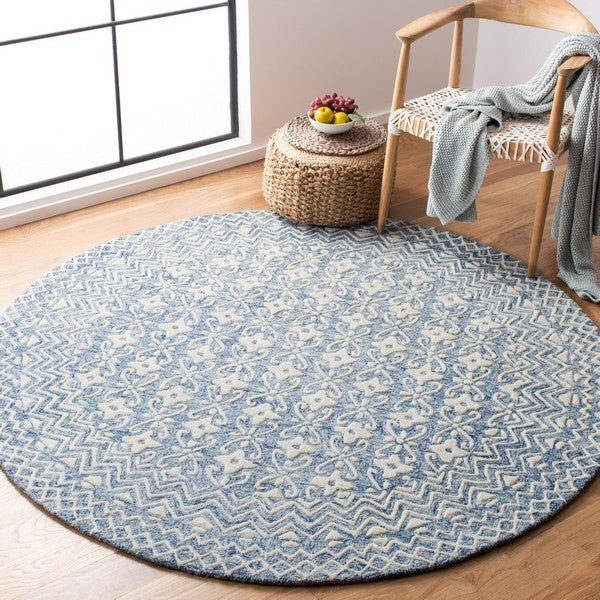 safavieh clearance blossom blm114m blue rug