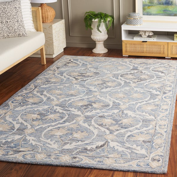 safavieh clearance blossom blm116m blue rug