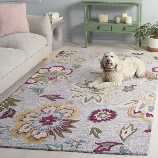 safavieh clearance blossom blm117f grey rug