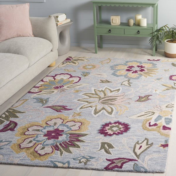 safavieh clearance blossom blm117f grey rug