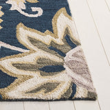 safavieh clearance blossom blm117n navy rug