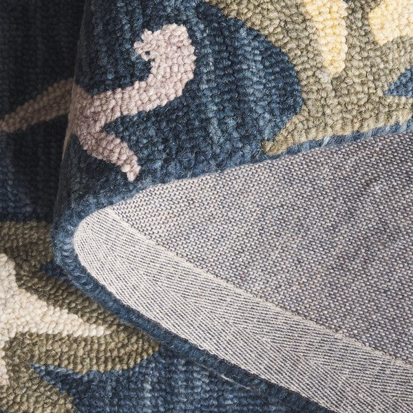 safavieh clearance blossom blm117n navy rug