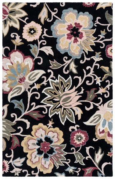 safavieh clearance blossom blm117z black rug